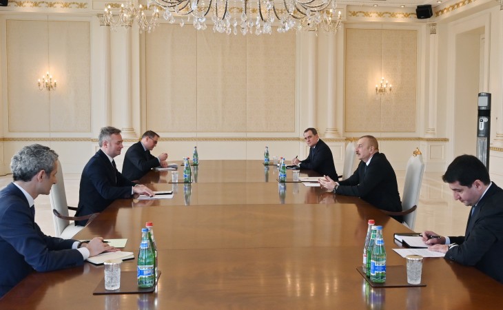 President Ilham Aliyev received French Minister of State attached to Minister for Europe and Foreign Affairs