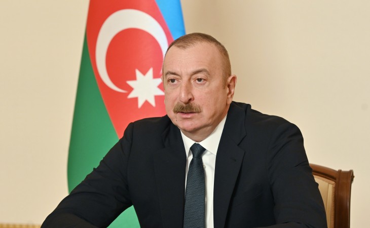 Prezident: Azərbaycandan keçən yolların çoxşaxəli olması bizim imkanlarımızı böyük dərəcədə artırır