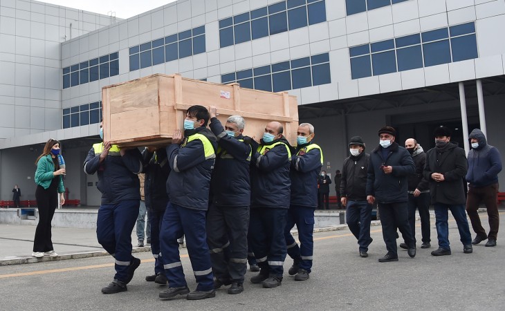Body of Azerbaijani sailor arrives in Azerbaijan
