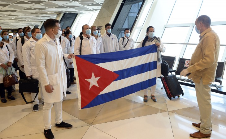 115 Cuban doctors on COVID-19 arrive in Azerbaijan