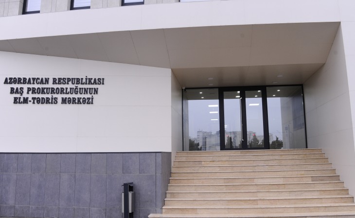 Baş Prokurorluğun yeni inzibati bina kompleksinə mediatur təşkil edilib