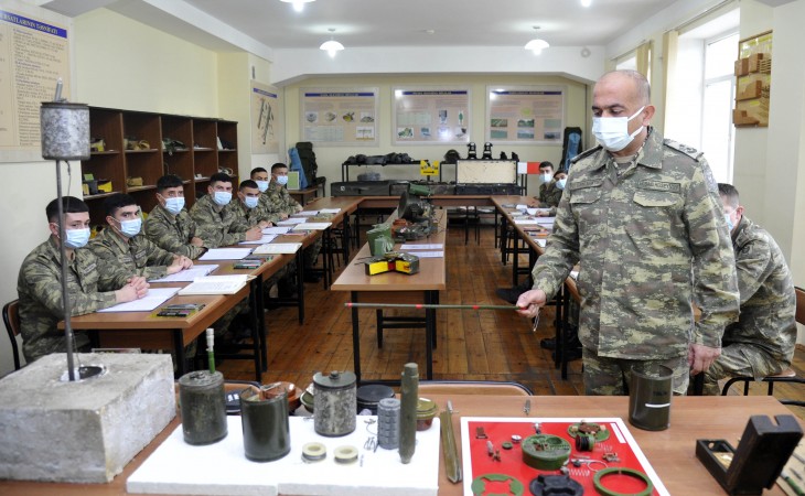 Представители медиа побывали в Азербайджанском высшем военном училище имени Гейдара Алиева