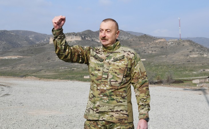 Президент Ильхам Алиев: Больше никто не сможет сдвинуть нас с этих земель. Карабах наш! Карабах – это Азербайджан!