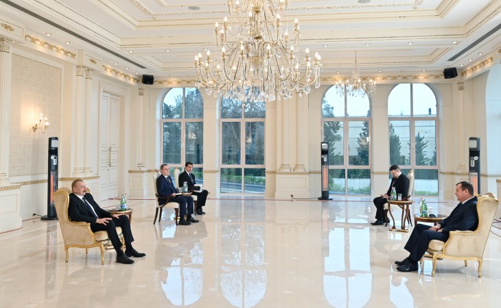 President Ilham Aliyev received credentials of incoming Belarus ambassador