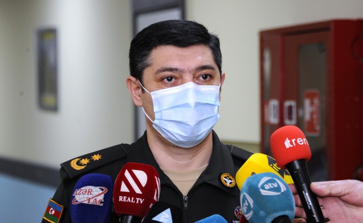 Tibb xidməti polkovnik-leytenantı Surxay Məmmədov: Azərbaycan ordusunda COVID-19-a görə epidemioloji vəziyyət stabil və qənaətbəxşdir