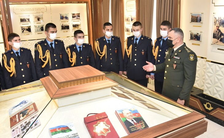 Cəmşid Naxçıvanski adına Hərbi Liseyə media-tur təşkil olunub