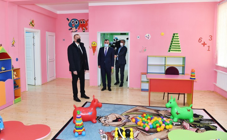 Ceremony to give out apartments to families of martyrs and war disabled was held in Baku   President Ilham Aliyev attended the ceremony