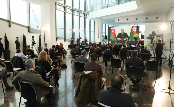 Prezident İlham Əliyev: Biz yeni reallıqlar yaratmışıq, Ermənistan və bütün başqa ölkələr bu reallıqla hesablaşmalıdır