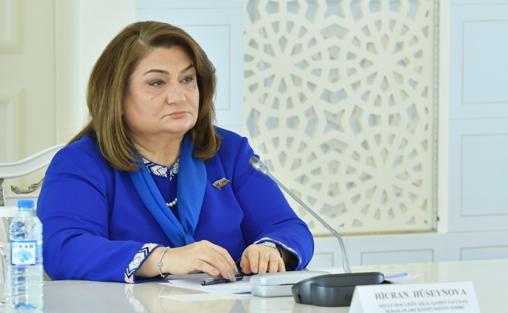 Hicran Hüseynova: Ölkəmizdə qadına, onun cəmiyyətdə özünə yer tapmasına böyük diqqət göstərilir