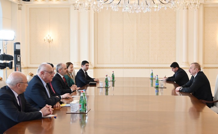 President Ilham Aliyev received Turkish Grand National Assembly delegation