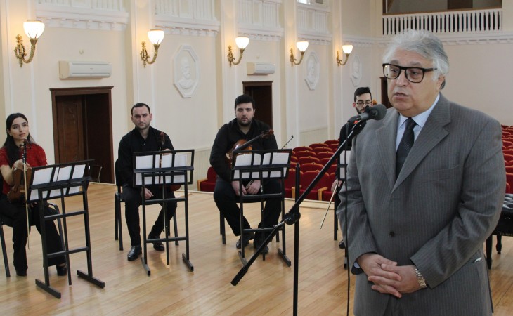 Bakı Musiqi Akademiyasında növbəti tədbir Türkmənistan Respublikasının müstəqilliyinin 30 illiyinə həsr edilib