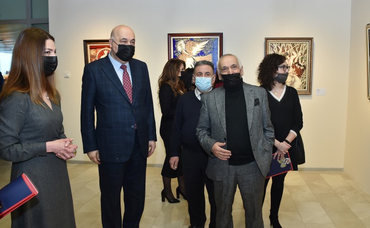 В Музее ковра открылась выставка народного художника Арифа Гусейнова «Узоры Новруза»