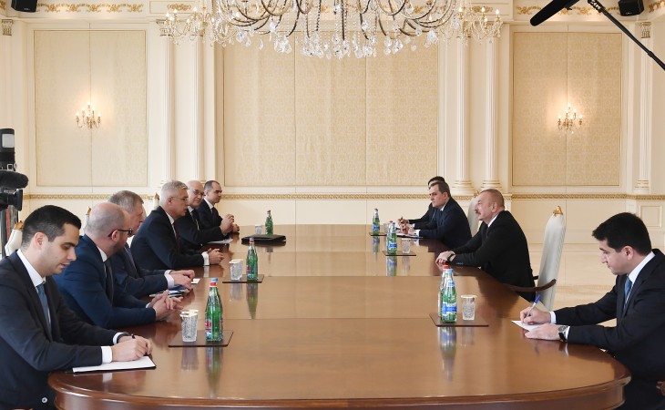 President Ilham Aliyev received delegation led by Slovak Minister of Foreign and European Affairs