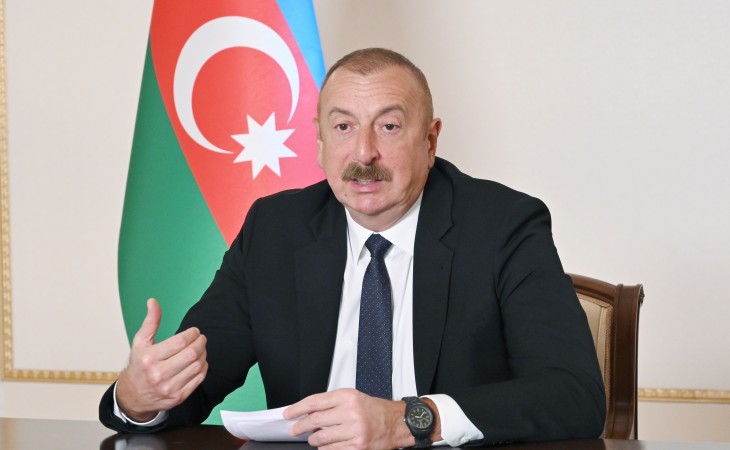 Azərbaycan Prezidenti: Biz öz tarixi missiyamızı icra etdik, erməni faşizmini məhv etdik
