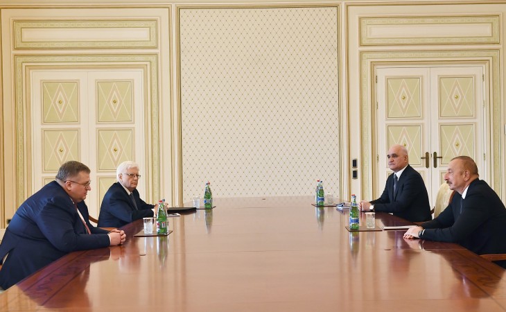 President Ilham Aliyev received Deputy Prime Minister of Russian Federation