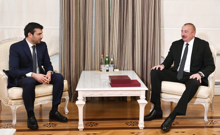 President Ilham Aliyev received Chief Technology Officer of Baykar Makina company and Chairman of Board of ASELSAN