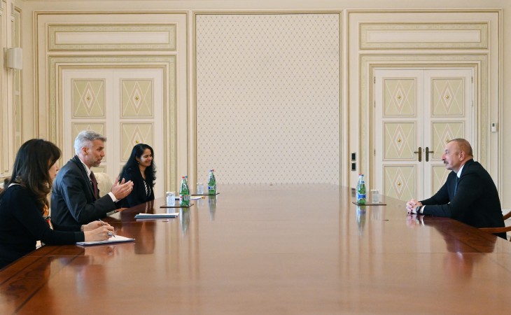 President Ilham Aliyev received World Bank regional director