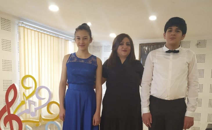 Musiqi məktəbi şagirdlərinin beynəlxalq müsabiqədə uğuru