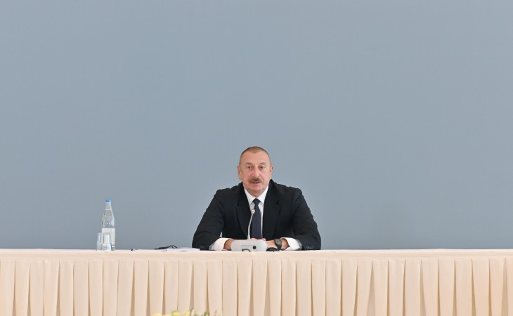 Президент Ильхам Алиев: Несмотря на достижение прекращения огня, остается еще много вопросов, связанных с конфликтом