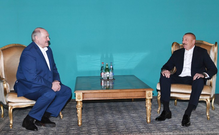 Unofficial meeting of Azerbaijani President Ilham Aliyev and Belarus President Alexander Lukashenko was held