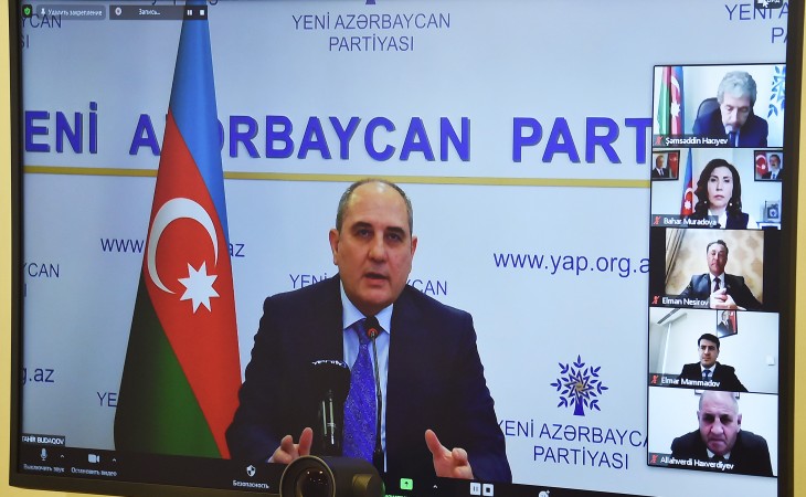 YAP-ın təşkilatçılığı ilə akademik Zərifə Əliyevanın doğum gününə həsr edilmiş “Nəsillərə nümunə ömür yolu” mövzusunda videokonfrans keçirilib
