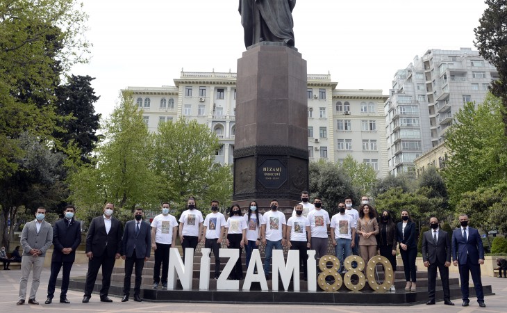 “Dahi şairimiz Nizami Gəncəvinin irsini öyrənirik” adlı layihə çərçivəsində tədbir