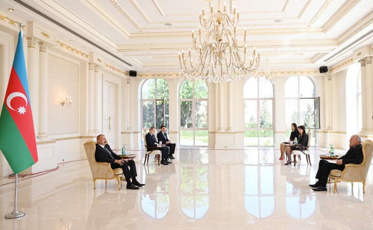 President Ilham Aliyev received credentials of incoming Serbian ambassador