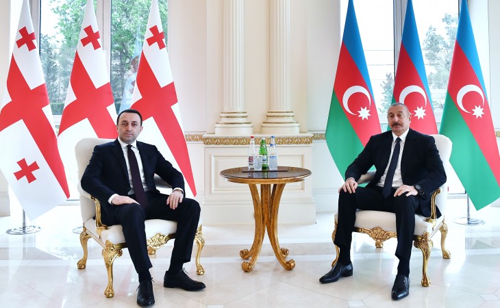 President Ilham Aliyev received Georgian Prime Minister