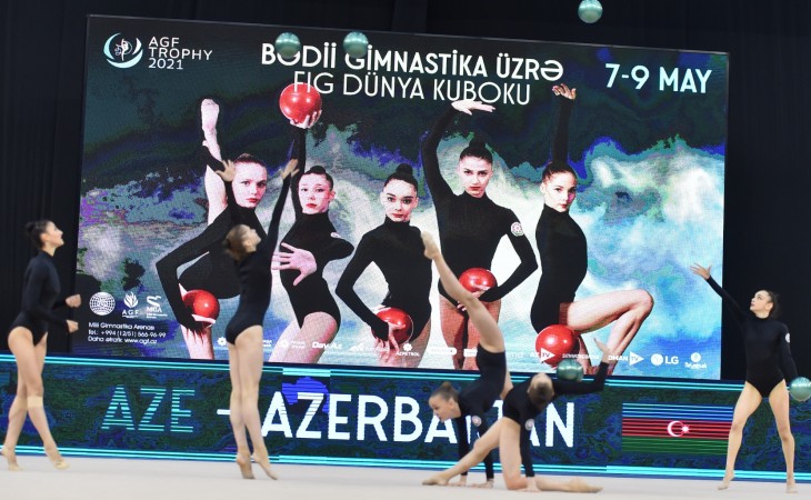 Qrup hərəkətləri komandamızın dünya kuboku yarışlarında 5 topla çıxışı uğurlu alınıb
