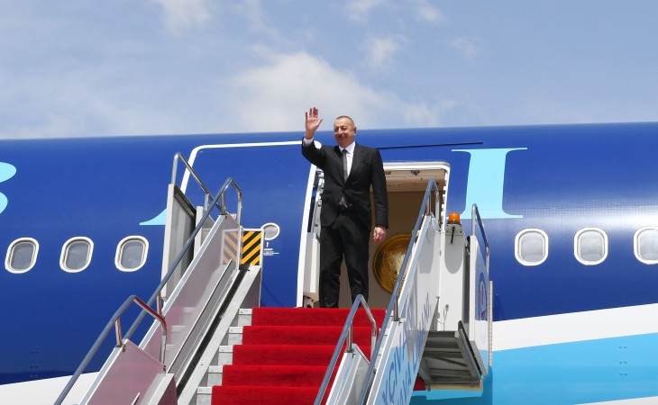 President Ilham Aliyev ended visit to Nakhchivan Autonomous Republic