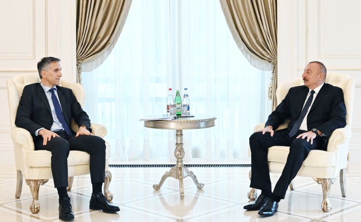 President Ilham Aliyev received Chief Executive Officer and other senior officials of Signify