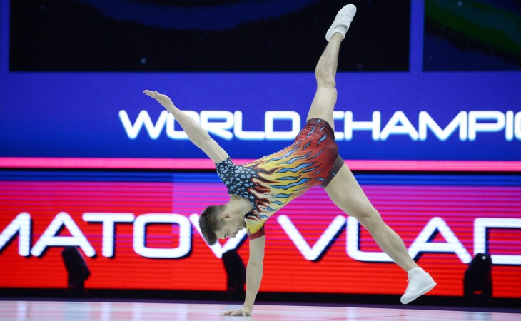 Azərbaycan gimnastı Vladimir Dolmatov dünya çempionatında yeddinci olub