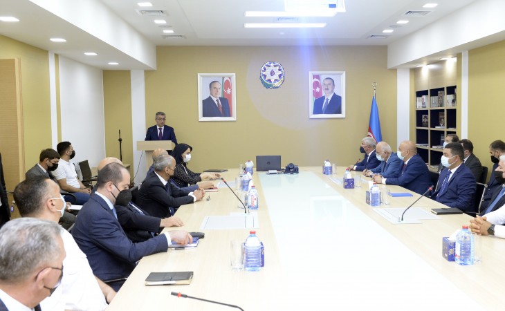 Yeni istifadəyə verilmiş Masallı Məhkəmə Kompleksi ictimaiyyətə təqdim olunub