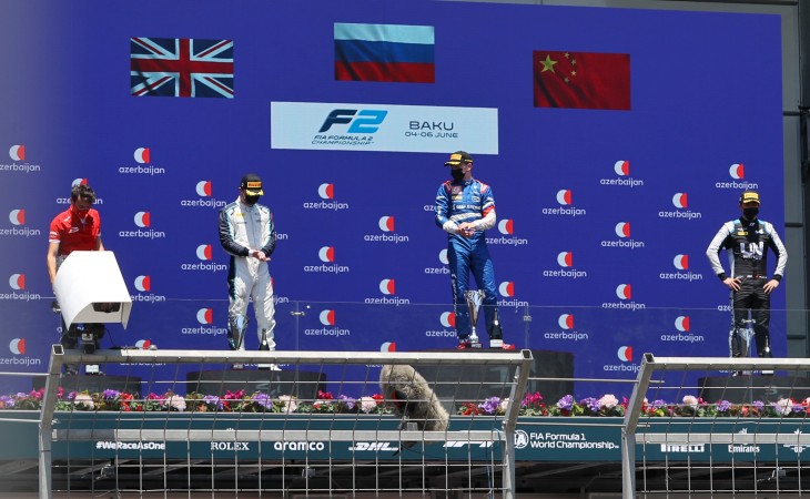 SPRINT RACE 1: Shwartzman surges to a dominant first win of the season in Baku