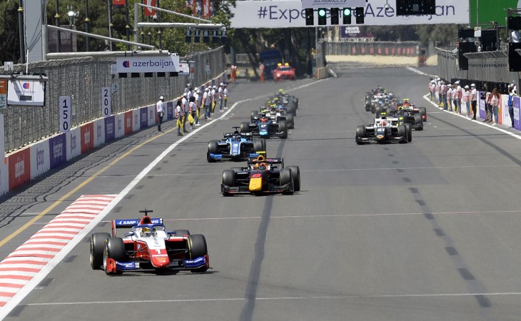 Bakıda Formula 2 yarışlarının ikinci sprint yürüşünə start verilib