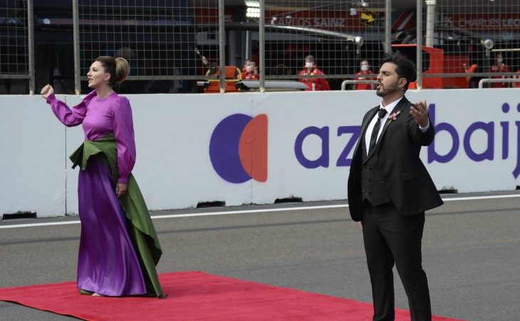 Formula 1 Azərbaycan Qran-Prisinin açılış mərasimi keçirilib