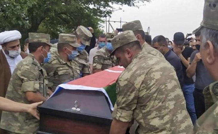 Əsgərimiz şəhid olduğu Ağdam kəndində dəfn edilib