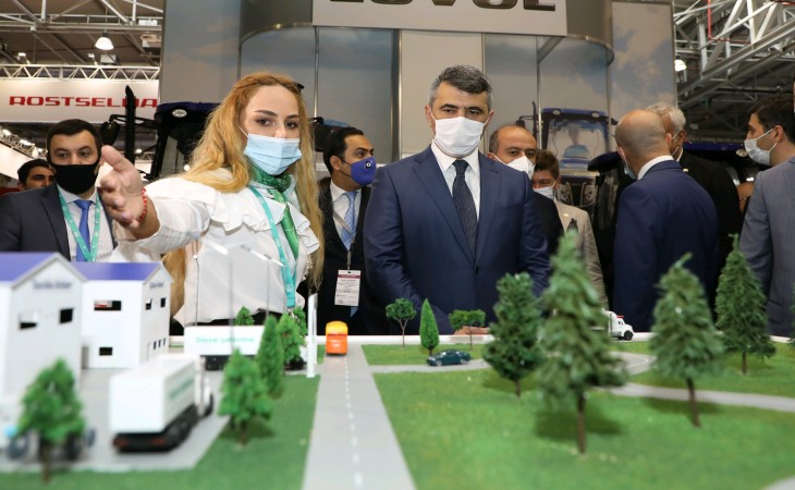 Bakı Ekspo Mərkəzində “Caspian Agro 2021” və “InterFood Azerbaijan 2021” sərgiləri açılıb