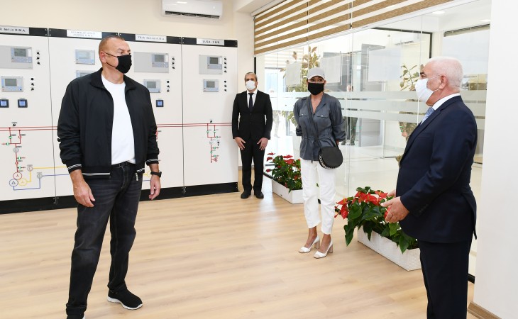 President Ilham Aliyev inaugurated “Fuzuli” substation