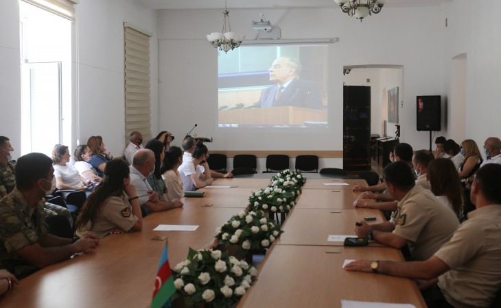 Azərbaycan Hərb Tarixi Muzeyində “Qurtuluş tariximizdən” mövzusunda tədbir keçirilib