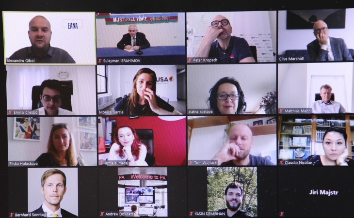 EANA-nın seminarı minaya düşərək həlak olan azərbaycanlı jurnalistlərin xatirəsinin anılması ilə başlayıb