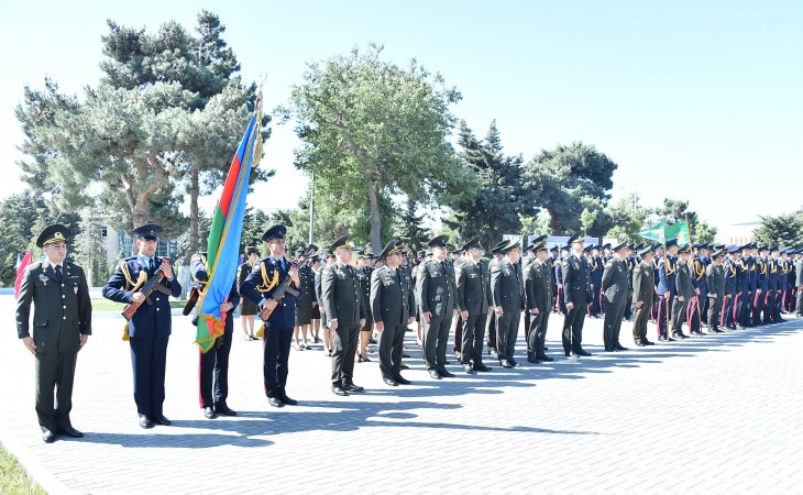 Cəmşid Naxçıvanski adına Hərbi Liseyin məzunlarının növbəti buraxılışı keçirilib