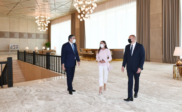 President Ilham Aliyev viewed conditions created at Gulustan Palace after renovation