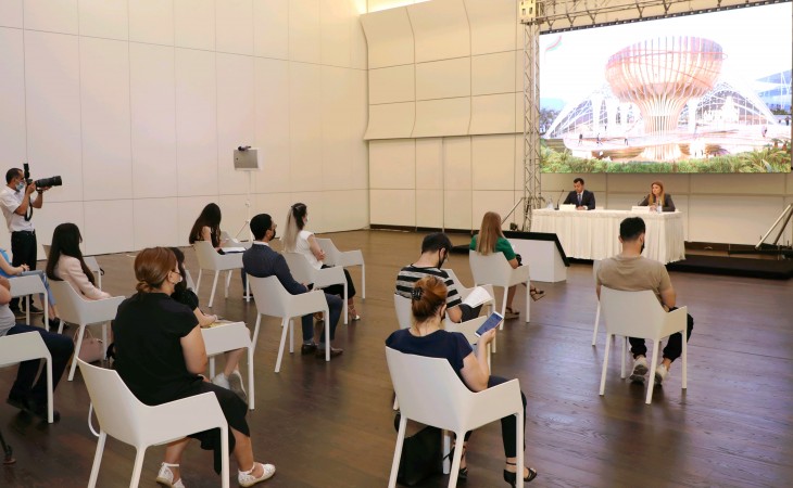“Dubay Ekspo 2020” ümumdünya sərgisindəki Azərbaycan pavilyonunun təqdimatı olub