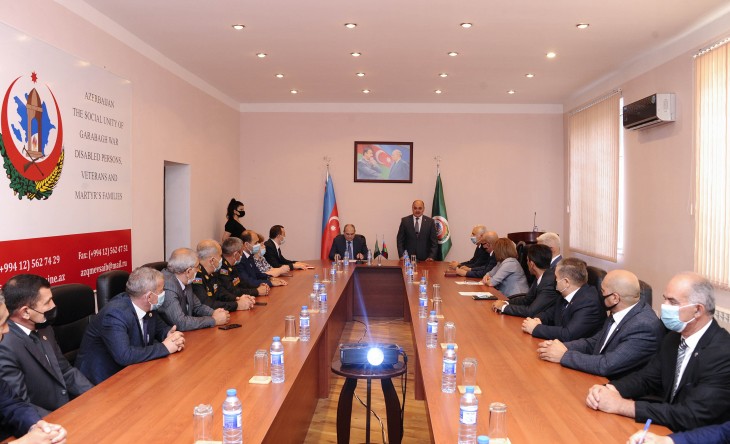 Azərbaycan Qarabağ müharibəsi əlilləri, Veteranları və Şəhid Ailələri ictimai birliyi Silahlı Qüvvələr Günü münasibətilə tədbir keçirib