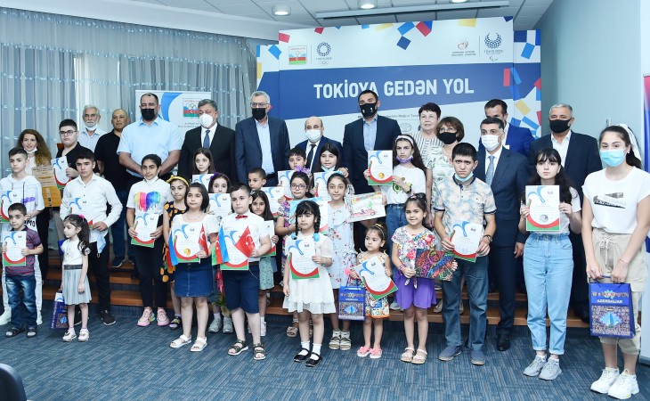 “İdman və ədalətli oyunlar” mövzusunda rəsm müsabiqəsinin qalibləri mükafatlandırılıb