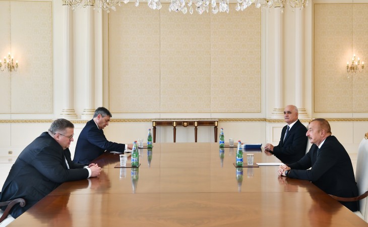 President Ilham Aliyev received Deputy Prime Minister of Russian Federation