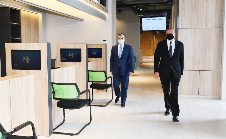 President Ilham Aliyev attended inauguration of DOST center in Absheron