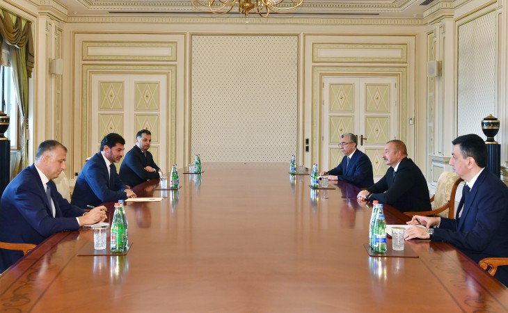 President Ilham Aliyev received mayor of Tbilisi