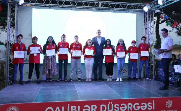 Vətən müharibəsi şəhidlərinin övladları üçün təşkil olunmuş “Qaliblər düşərgəsi” yekunlaşıb